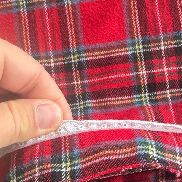 Hartstrings Classic Red Plaid Pajama Set - Picture 4 of 6